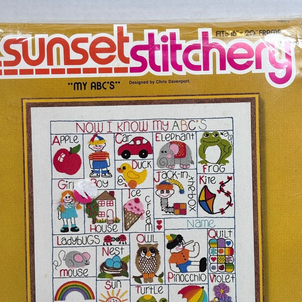 Sunset Stitchery vtg 79